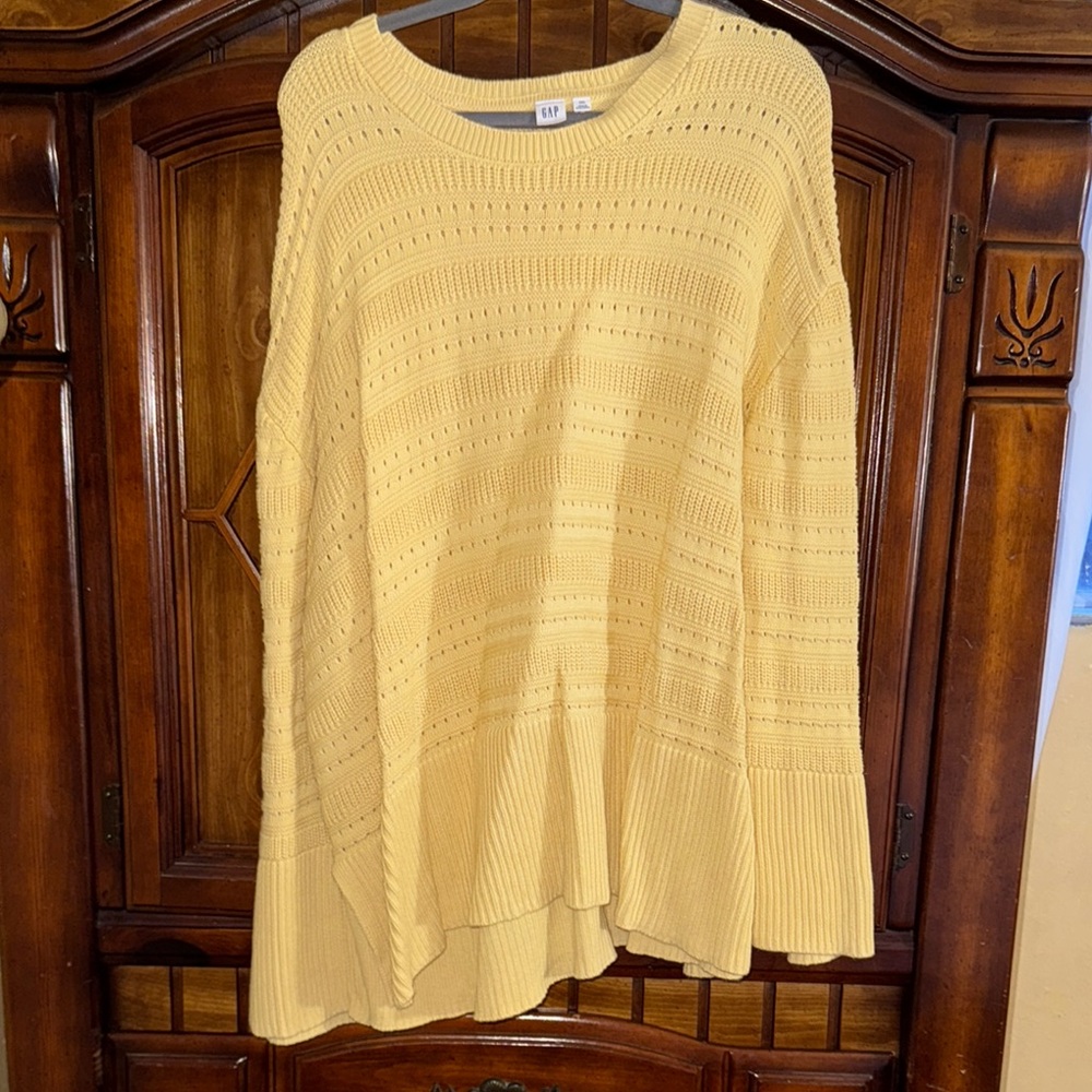 Yellow Knit Sweater